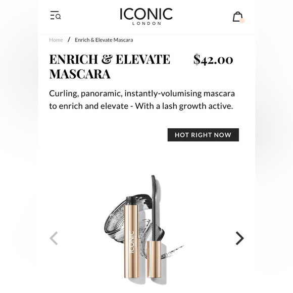 Iconic London elevate mascara - Picture 2 of 2